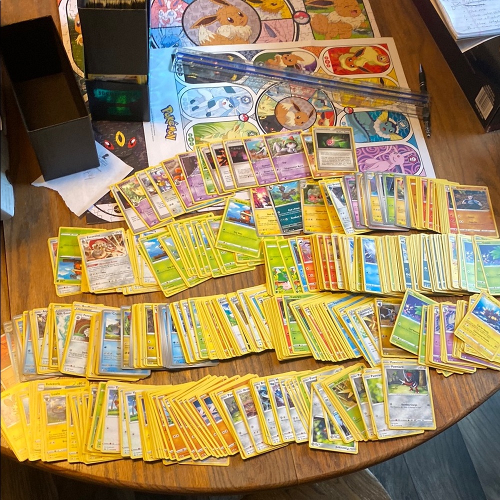 Bulk Pokémon around 500 (lot 4)